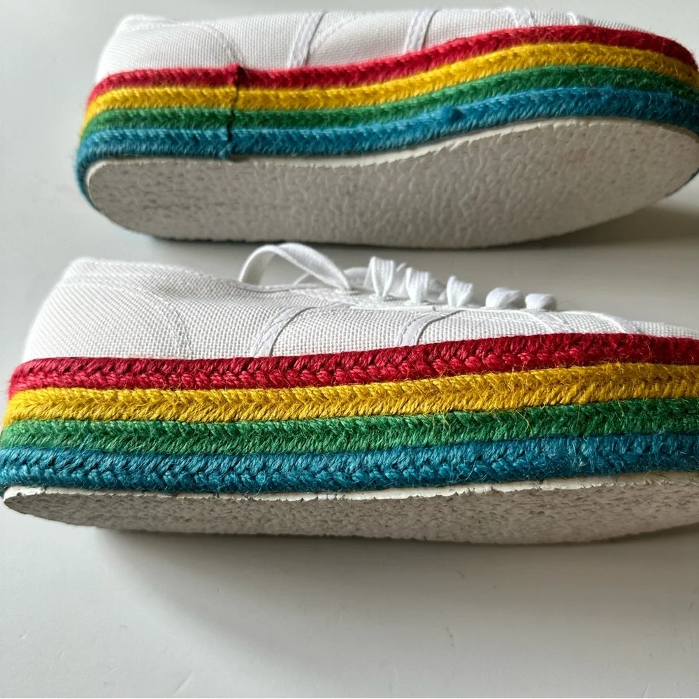 Superga 2790 Sneakers Rainbow Espadrilles White